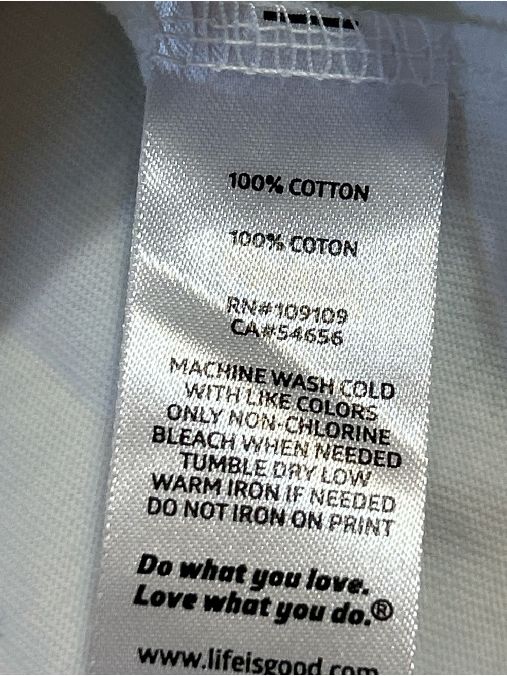 Life is Good T-shirt Men's Take It Easy Sunset Crusher white Tee in Size M - Picture 5 of 9